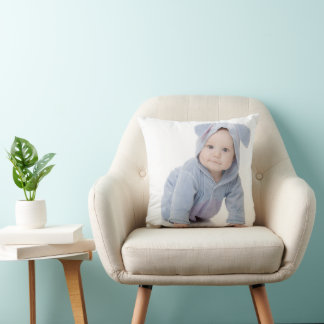 Almofada Create Your Own Custom Kids Children Photo Modern