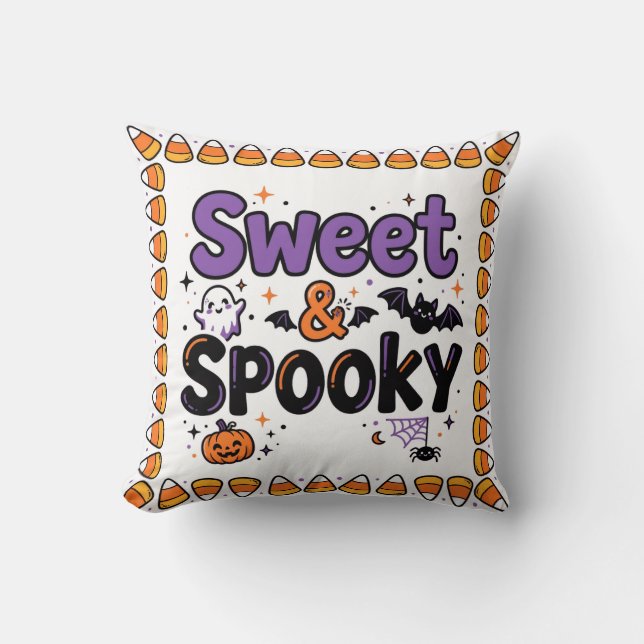 Almofada Creepin It Real Moon Throw Pillow (Frente)