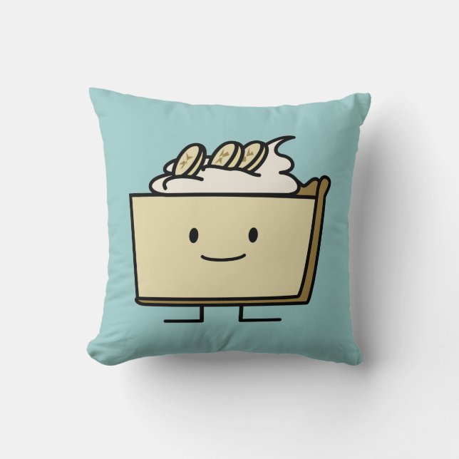 Almofada Creme doce da fatia da crosta da sobremesa da (Frente)