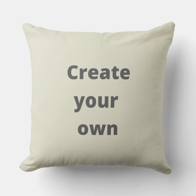 Almofada Cria personalizada sua própria família, linda mãe  (Frente)