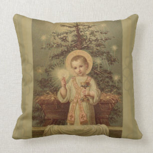 Almofada Criança Jesus do Natal com Eucaristia pelo