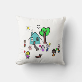 Almofada Crianças do Mundo do travesseiro