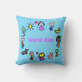 Almofada Crianças do Mundo do travesseiro