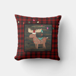 Almofada Crianças Personalizadas Xadrez de Búfalo de MOOSE