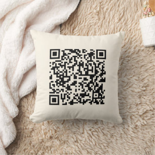 Almofada Criar instantaneamente um código QR   Editável em 