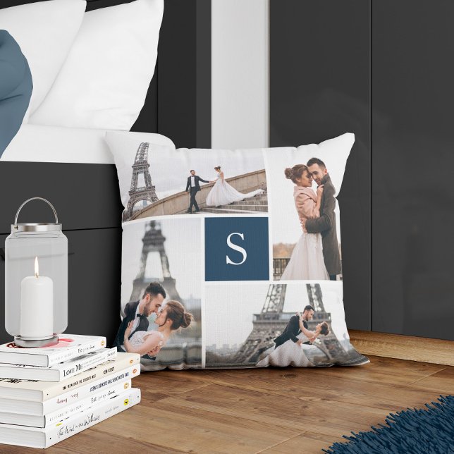 Almofada Crie A Sua Própria Colagem De 5 Fotografias Com Mo (Criador carregado)