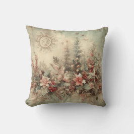 Almofada Crie As Suas Próprias Aves De Natal Vitorianas