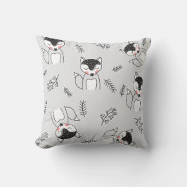 Almofada Crie As Suas Próprias Raposas Cinzas