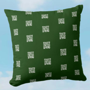 Almofada Crie Instantaneamente Código QR com Padrão Tile Ve