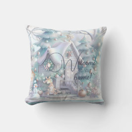 Almofada Crie Seu Próprio Algodão Iridescente De Neve De In