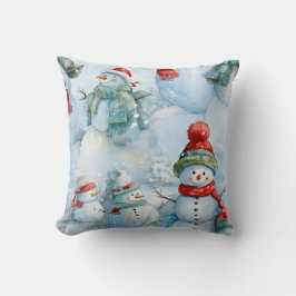 Almofada Crie seu próprio Campo de Neve