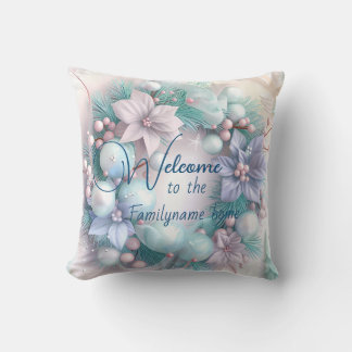 Almofada Crie Seu Próprio Pastel Floral de Festa de Natal