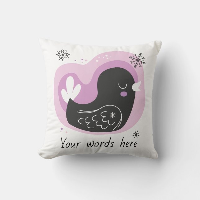 Almofada Crie Seu Próprio Retrô Francês No Natal (Frente)