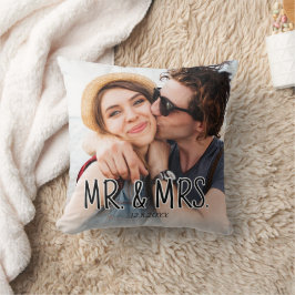 Almofada Crie Sua Própria Foto de Casal Personalizada