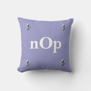 Almofada Crie um Travesseiro decorativo personalizado com F