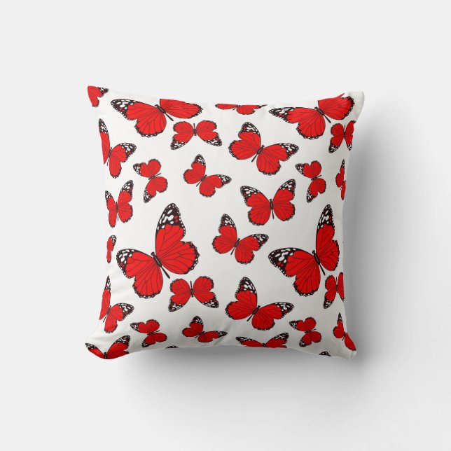 Almofada Crimson Flutter Pillow (Frente)