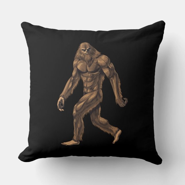 Almofada Criptid Creature Bigfoot (Frente)