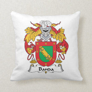 Almofada Crista da família de Banda