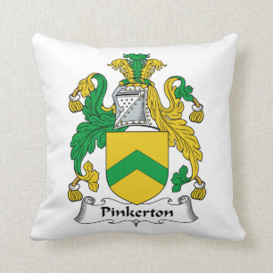 Almofada Crista da família de Pinkerton