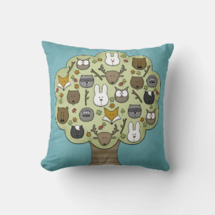 Almofada Critters Woodland - Melhores Amigos Florestais