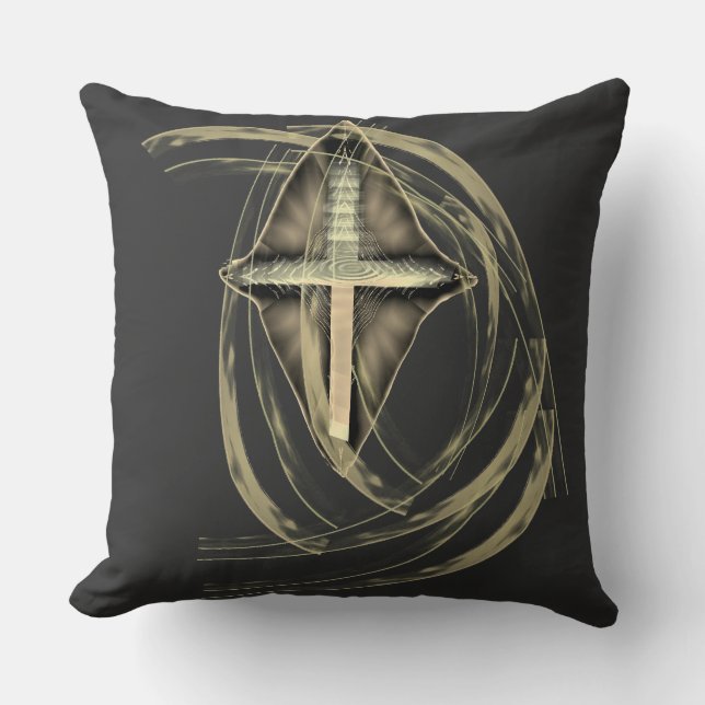 Almofada Cross T shirt Christian Design (Frente)
