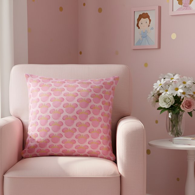 Almofada Crown Throw Pillow (Criador carregado)