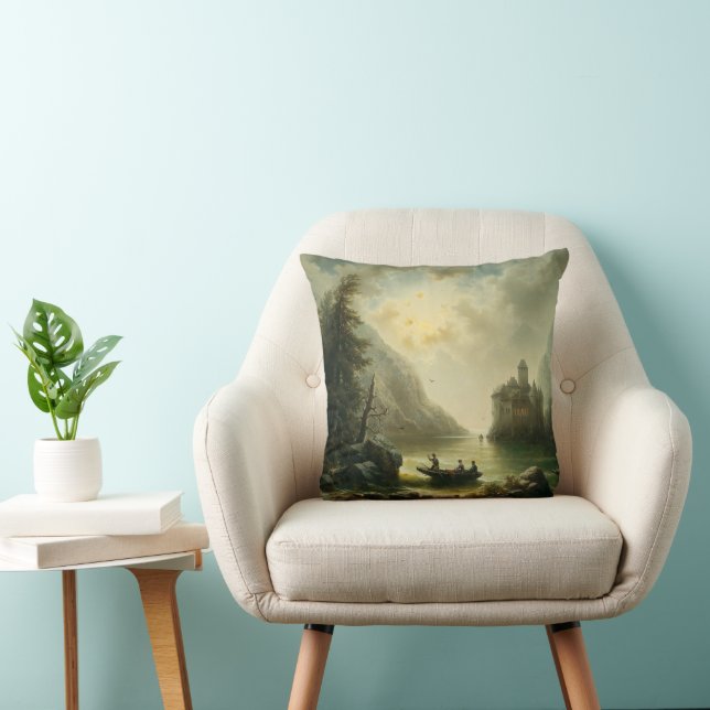 Almofada Cruzando em uma Noite Luz - Albert Rieger (Cadeira)