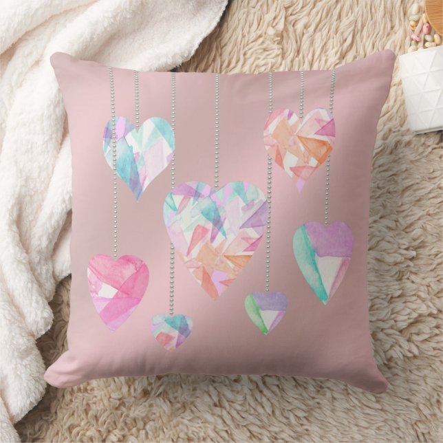 Almofada Crystal Hearts (Cobertor)