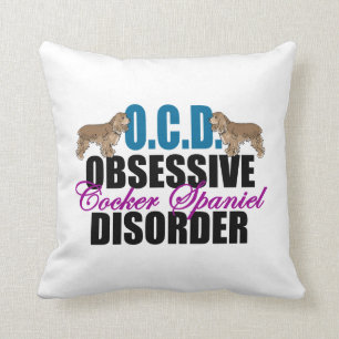 Almofada Cubo Cocker Spaniel