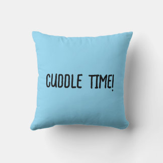 Almofada Cuddle Time! Cute Cartoon Teddy Bear Throw Pillow 