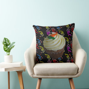 Almofada Cupcake de Tremor de Cenoura com Travesseiro decor