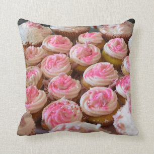 Almofada Cupcakes cor-de-rosa