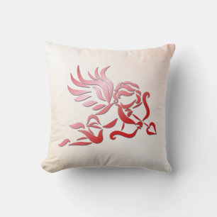 Almofada Cupido vermelho com Arco e seta