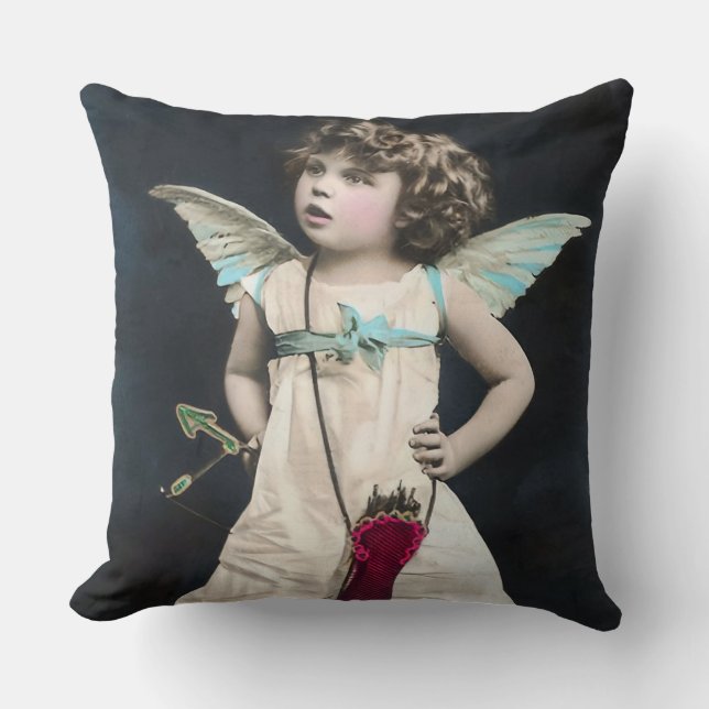 Almofada Cupido Zangado (Frente)