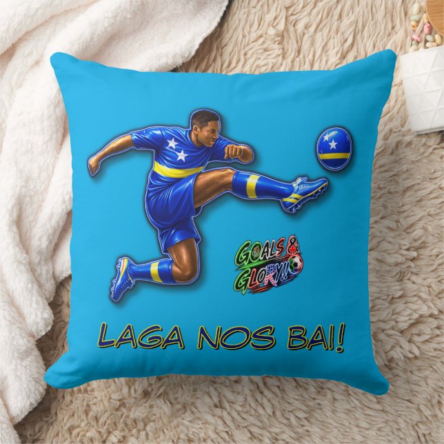 Almofada Curaçao Vamos Lá (Cobertor)