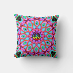 Almofada Cushion Azul Cor-de-rosa-espartilho Geométrico