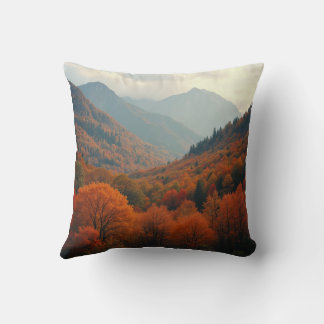 Almofada Cushion com uma bela vista de montanha