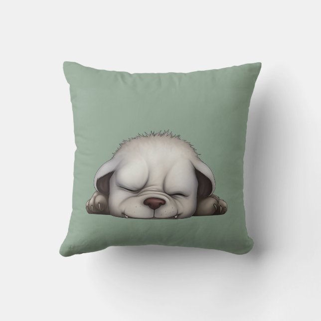 Almofada 🐾 ✨ Cushion "Cozy Pup" - Envolva-se com Adorável (Verso)