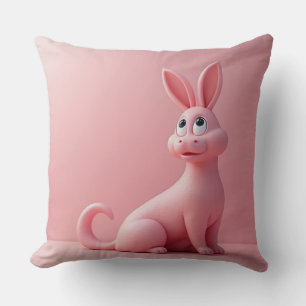 Almofada Cushion de coelho rosa