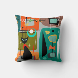 Almofada Cushion de Estilo Moderno de Meio século de Gato l