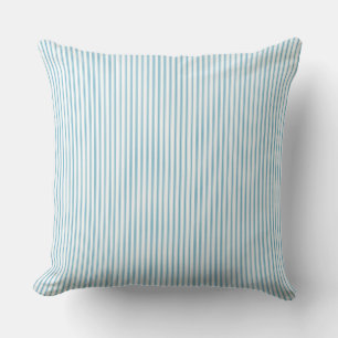 Almofada Cushion de faixa azul clara