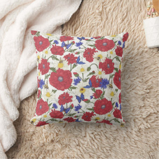 Almofada Cushion De Flor De Prado