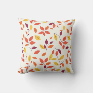 Almofada Cushion de Folha de outono - Colunas de Queda