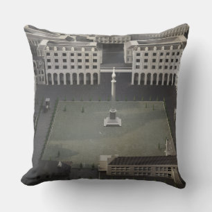 Almofada Cushion de Mapa do Jardim do Covent