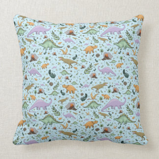 Almofada Cushion de Padrão Dinossauro