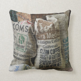 Almofada Cushion de Sacks de Café