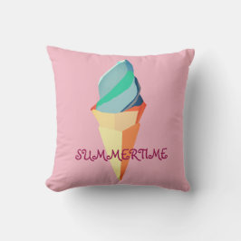 Almofada Cushion de Sorvete de Verão