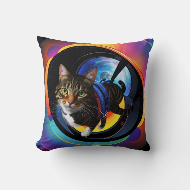 Almofada Cushion de Traveler do Cat Space (Frente)