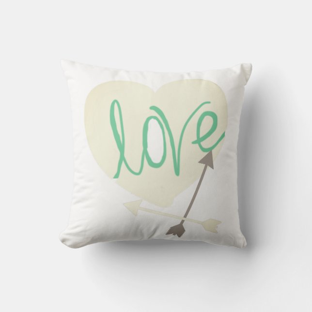 Almofada Cushion de Travesseiro decorativo das Setas de Cor (Frente)