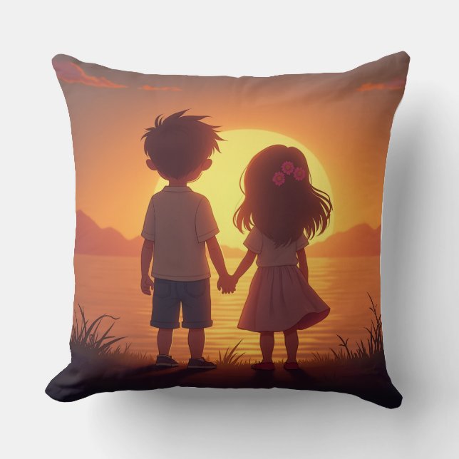 Almofada Cushion de travesseiros (Nostalgia) (Frente)